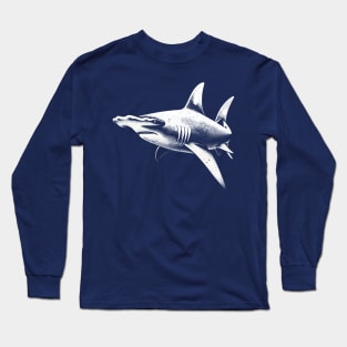 Majestic Shark Encounter: Sea Life Lover's Tee Long Sleeve T-Shirt